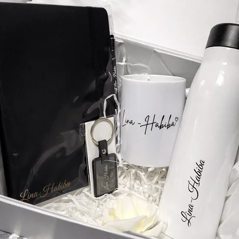 Box Élégance - Grand Coffret Cadeau Personnalisé – coffret signature personnalisé au Maroc | Giftshouse