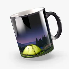 Mug Magique Noir - Révèle votre Photo à la Chaleur vue 1