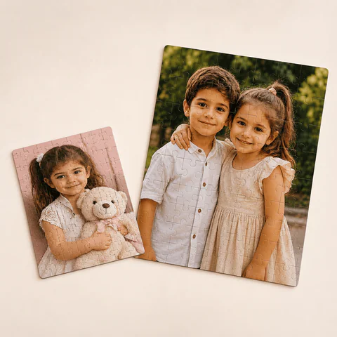 Puzzle Personnalisé avec Photo – Cadeau Personnalisé Enfant & Famille – cadeaux photo personnalisé au Maroc | Giftshouse