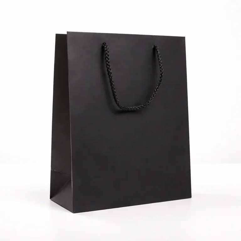 Sac Noir - petite taille – cadeau personnalisé personnalisé au Maroc | Giftshouse