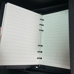 Signature Élégante Noir – Coffret carnet & stylo personnalisés vue 4
