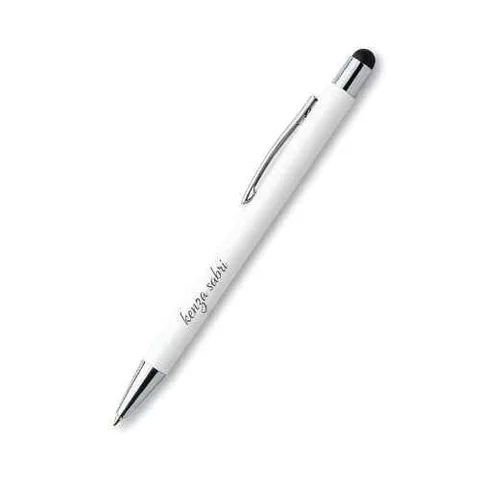 Stylo Blanc Élégant – cadeau personnalisé personnalisé au Maroc | Giftshouse