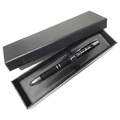 Stylo personnalisé avec boîte - Noir vue 1