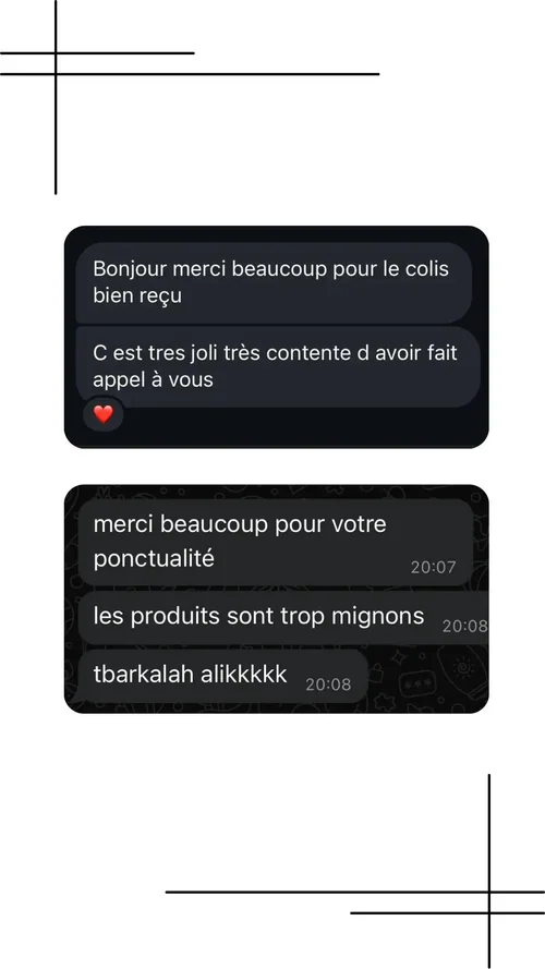 Avis client Giftshouse – cadeau personnalisé livré au Maroc